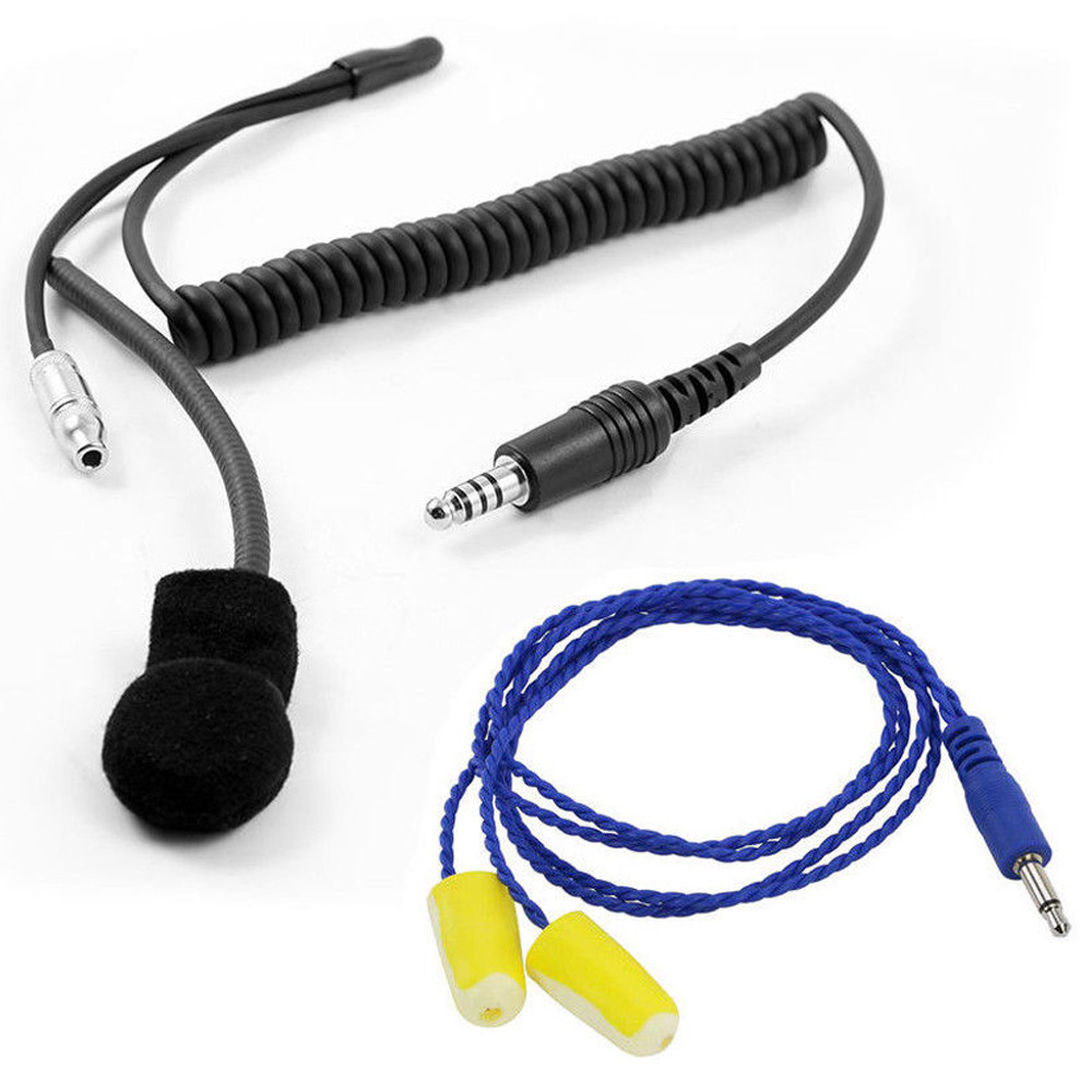 IMSA Helmet Kit w/ Alpha Audio Ear Buds Racing Radios Electronics Communications
