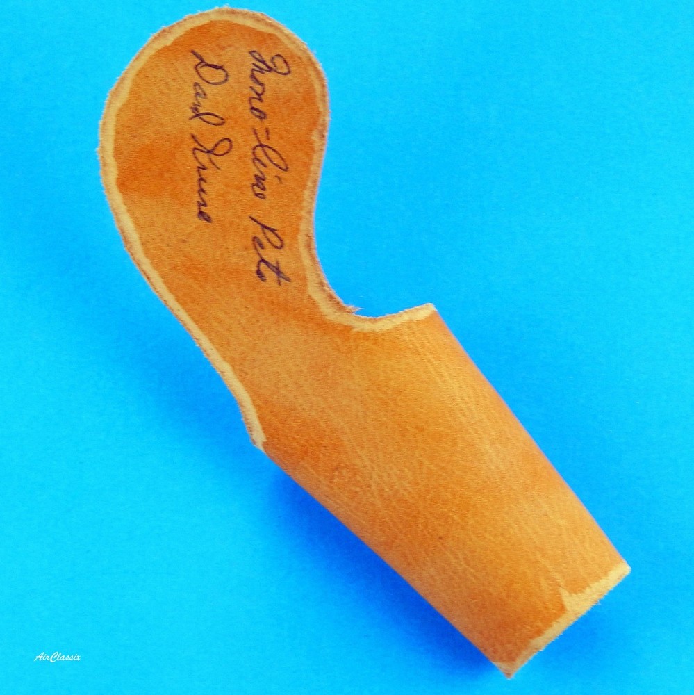 Hand-Made Leather Finger Guard - Great Protection [SMALL]
