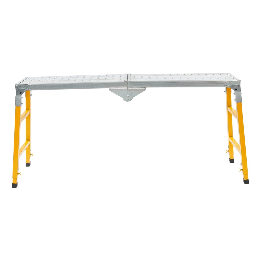 Portable Work Platform Adjustable with Folding Legs for Workshop/Garage/Office