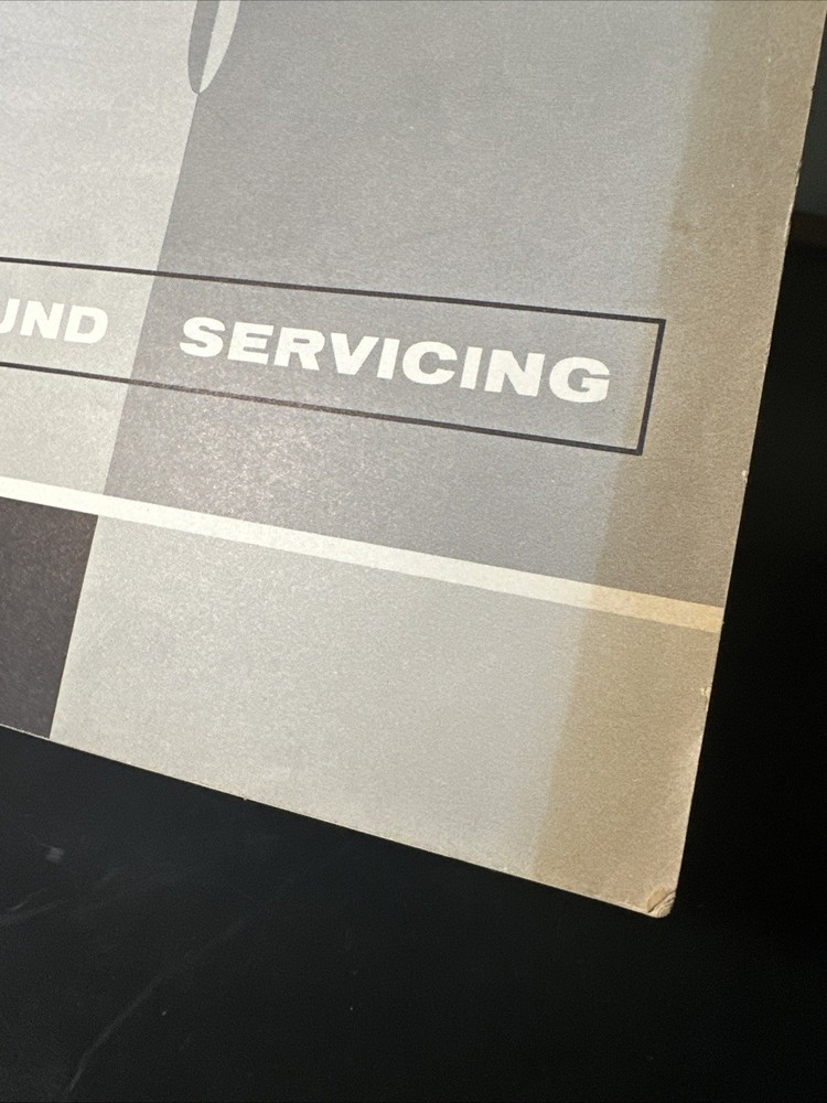 Douglas DC-8 Ground Servicing Manual 1959