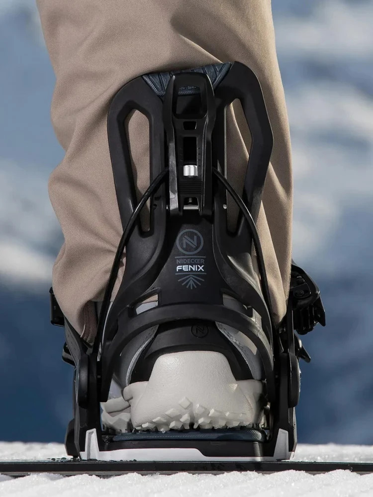 NIDECKER FLOW FENIX SNOWBOARD BINDINGS - BLACK - 2025