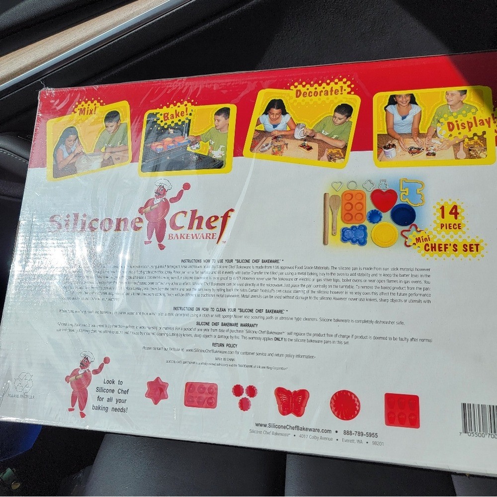 Silicone King Bakeware Mini Chef's Set
