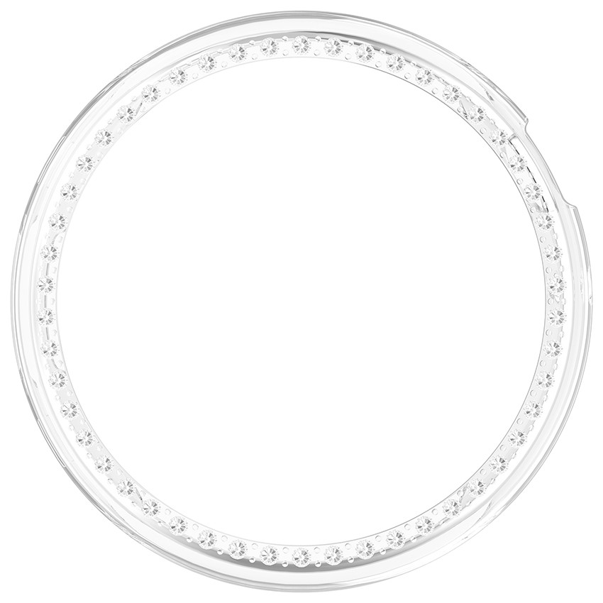 Watch Protective Case Skeletonized Single Row Diamond Case for Honor Watch Fit