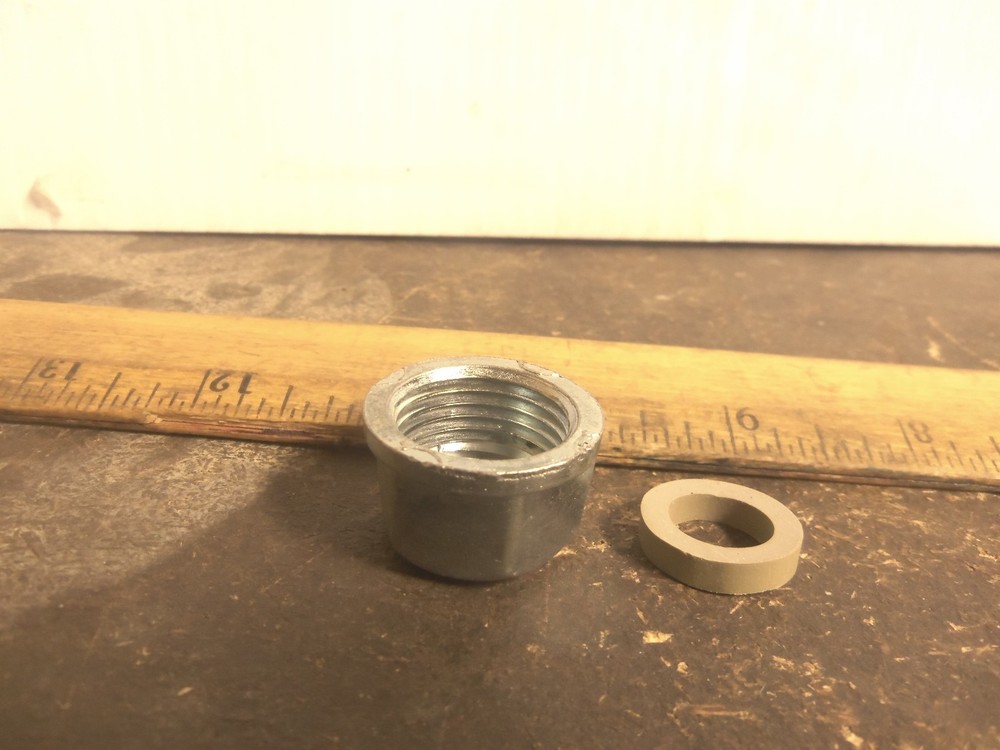 Mindeco Corp. - Slip Joint Nut with Rubber Washer (NOS)
