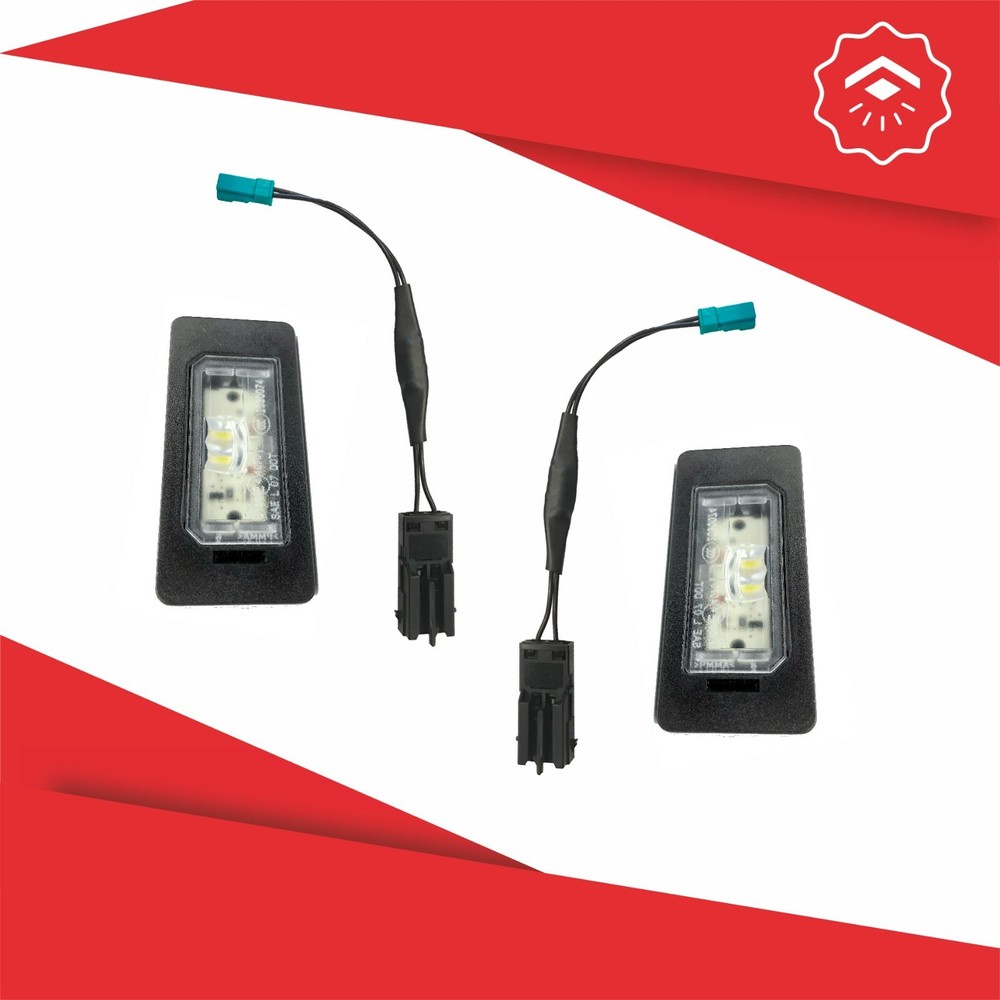 ✪LED License Plate Light GENUINE E39 E60 E61 E70 E71 E90 E91 E92 E93 For BMW