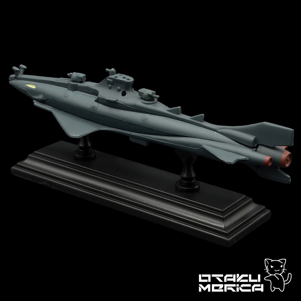 Bandai 2003 Black Shark (Lattitude Zero) - Toho Machine Chronicles Godzilla 4in
