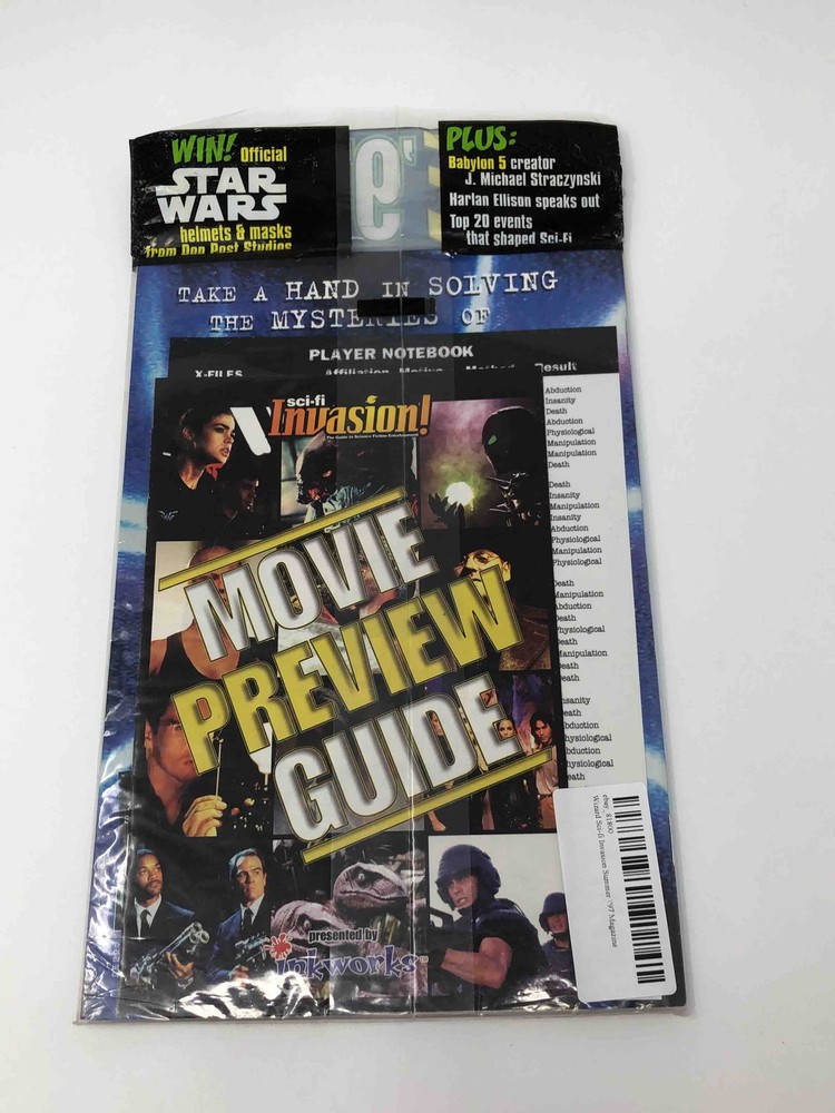 Wizard Sci-fi Invasion Summer \'97 Magazine