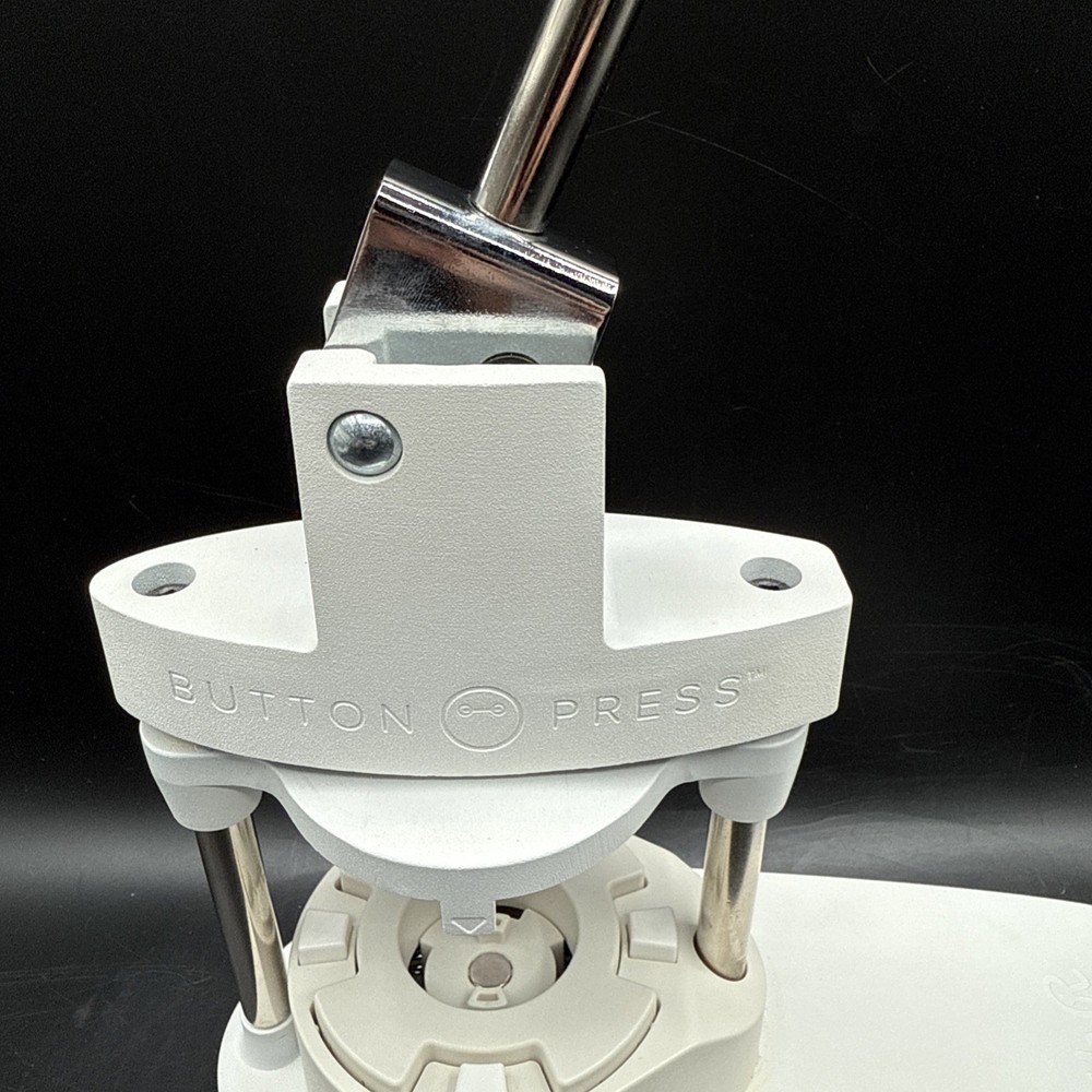 We R Memory Keepers Button Press Only - Machine Only - White
