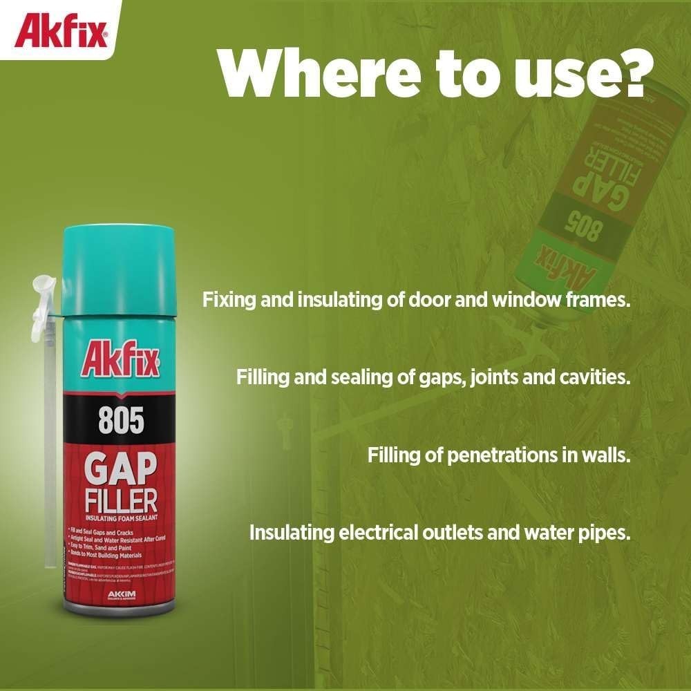 Sealant for Windows, Doors, and Electrical Outlets