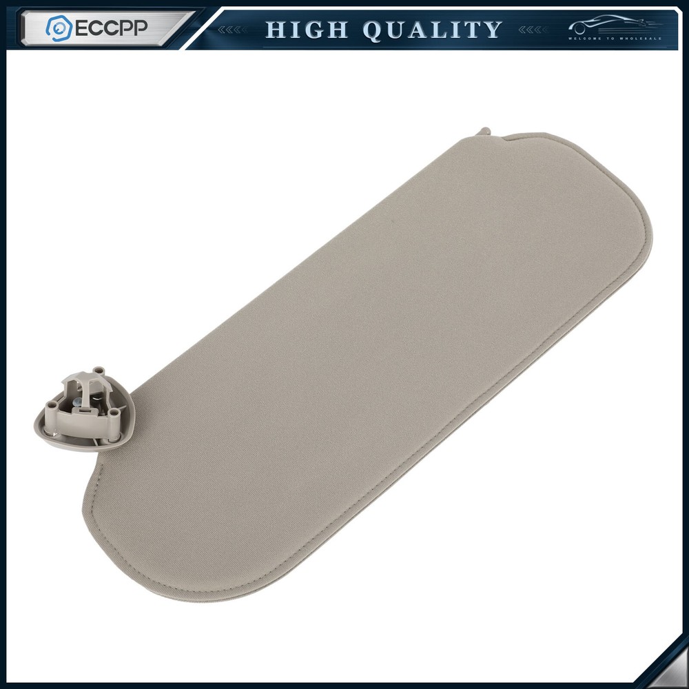 For 2003-2015 Chevy GMC Express Savana Sun Visor Gray Left Driver Side