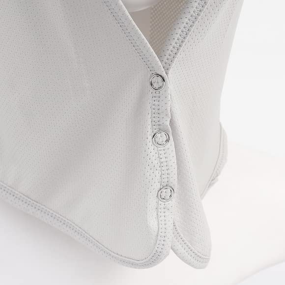Sun Face Neck Drape Protection UV Shield Visor Cooling Protection Grey
