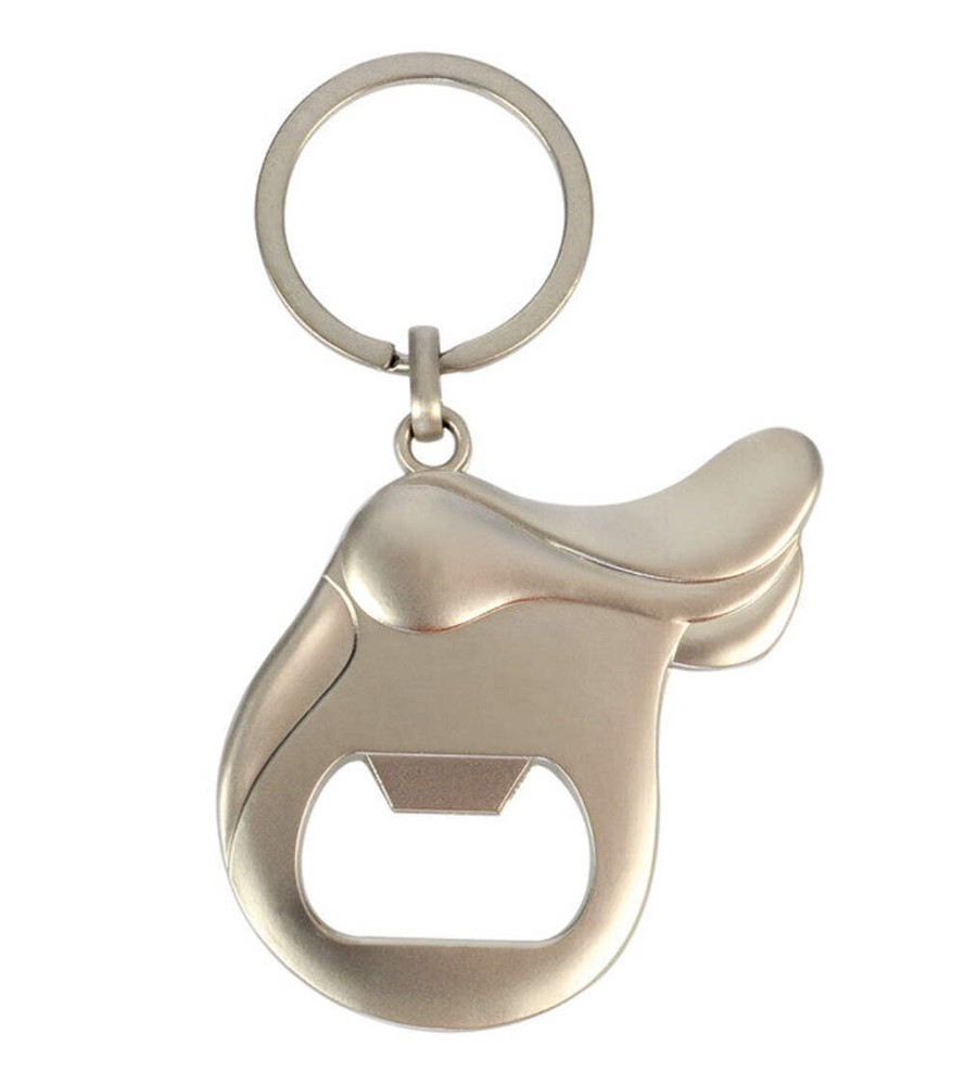 Saddle Bottle Opener Keychain