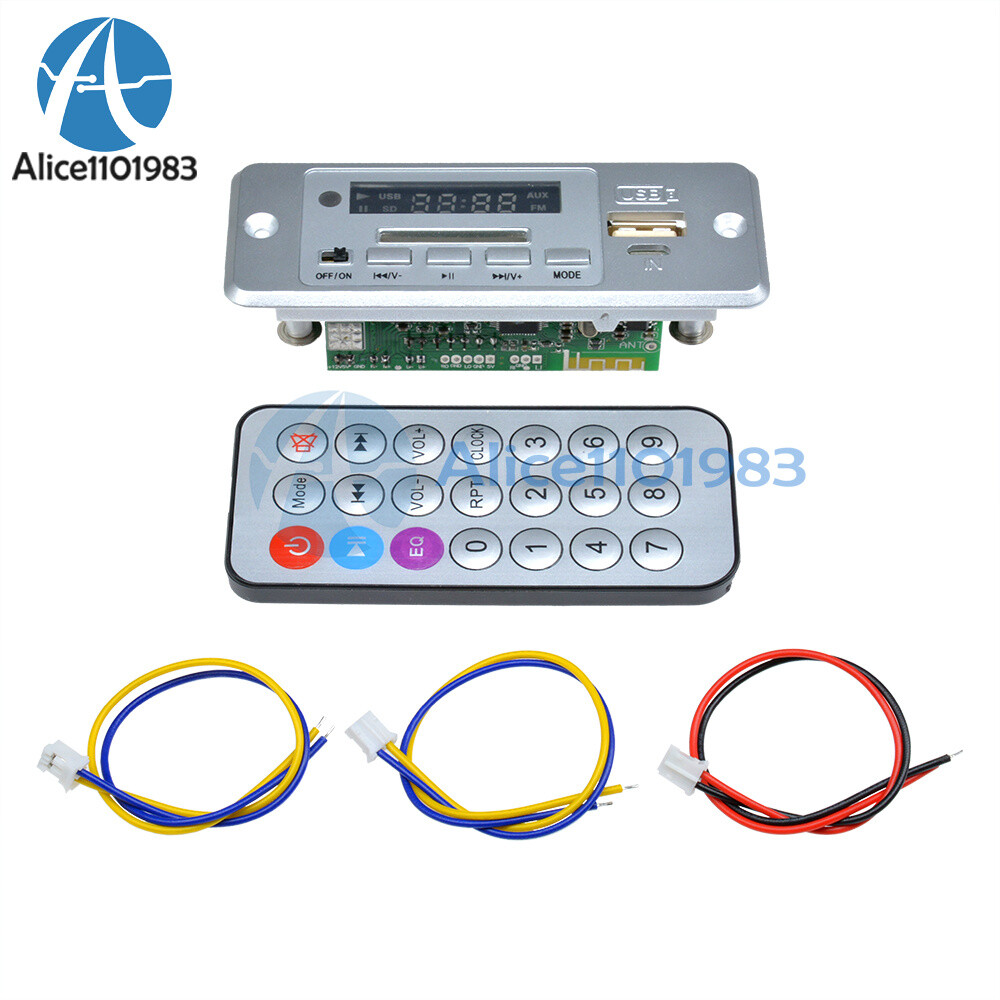 5V MP3 Mini Decoder Board Bluetooth Call Decoding Module MP3 WAV U-Disk and TF