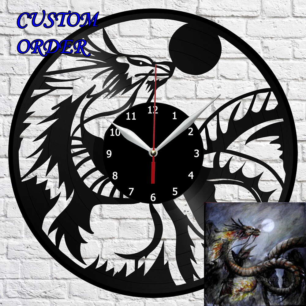 LED Clock Danzig Vinyl Record Wall Clock Led Light Wall Clock 1091
