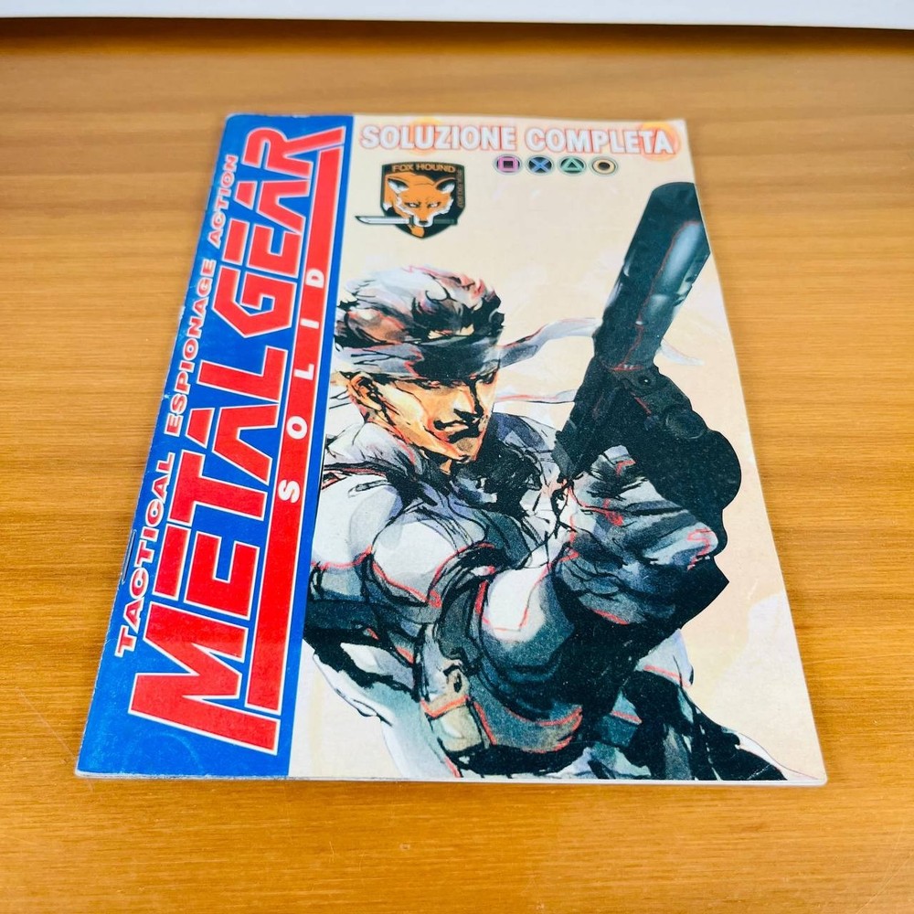 METAL GEAR SOLID GUIDE COMPLETE ITALIAN SOLUTION - FREE PS1
