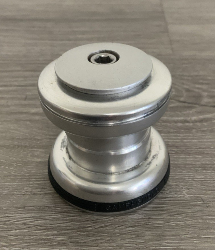 CAMPAGNOLO RECORD ONE INCH THREADLESS HEADSET WITH STEM CAP AND BOLT