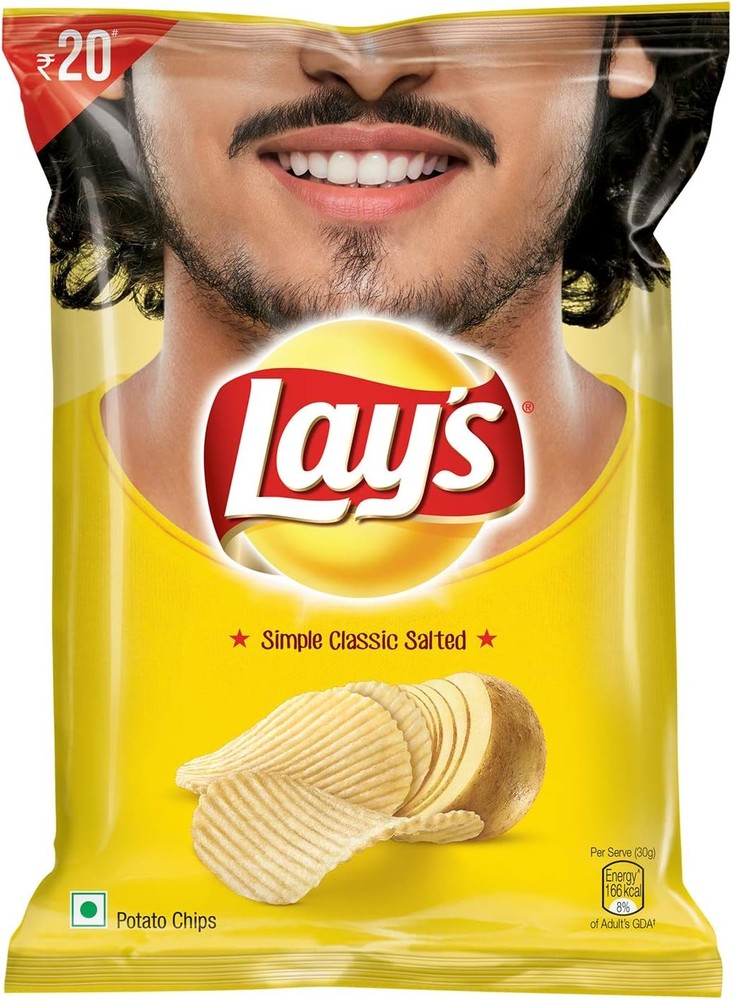 Lays Classic Salted Chips, 52 gr- India