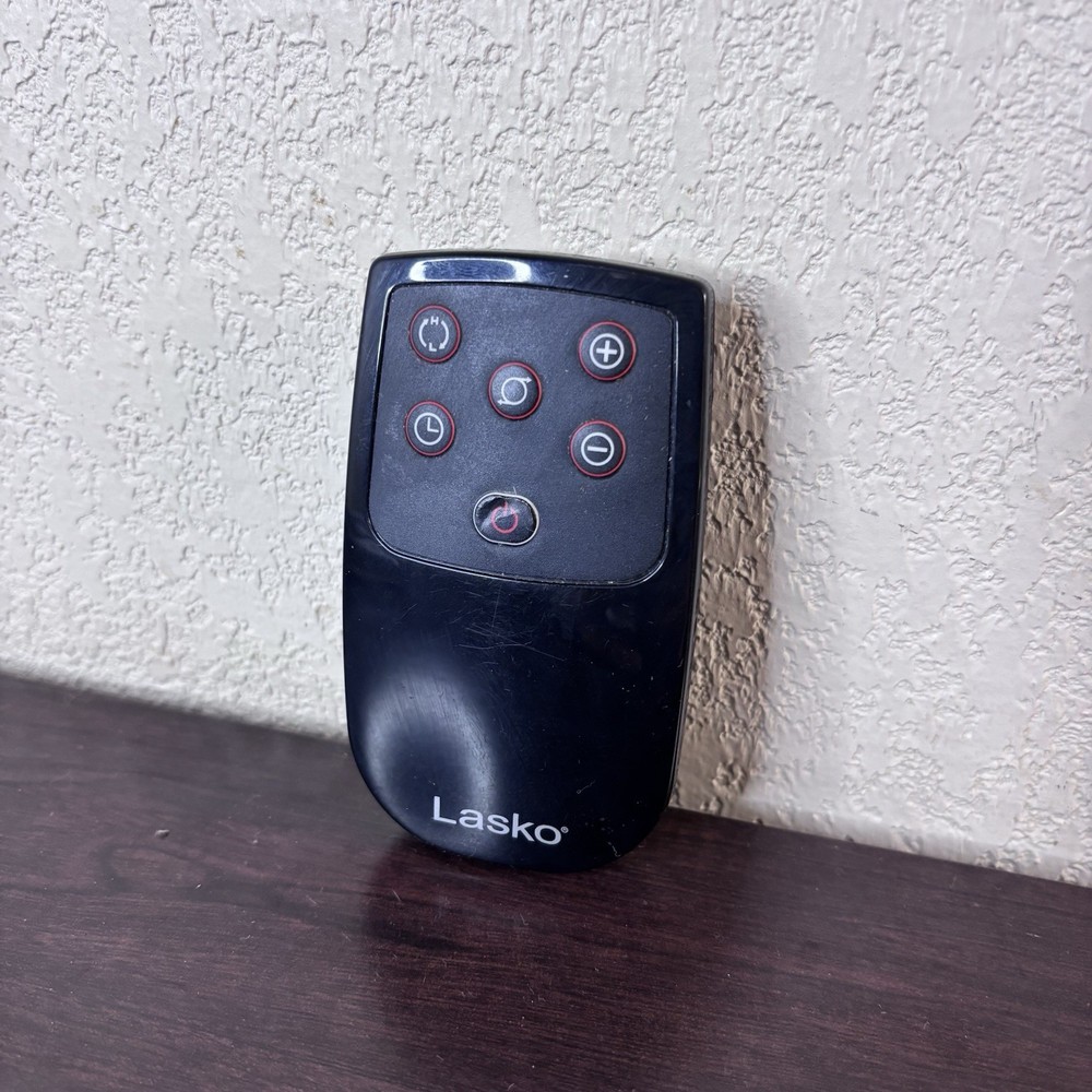 Genuine Lasko Fan 6-Button Black Replacement Remote – Pre-Owned