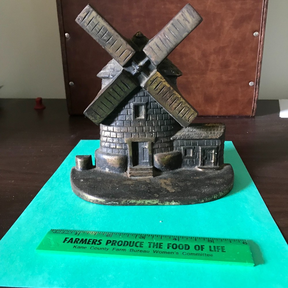 Cast Iron Windmill Doorstop