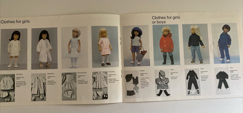Vintage Sasha Doll Catalogs 1983