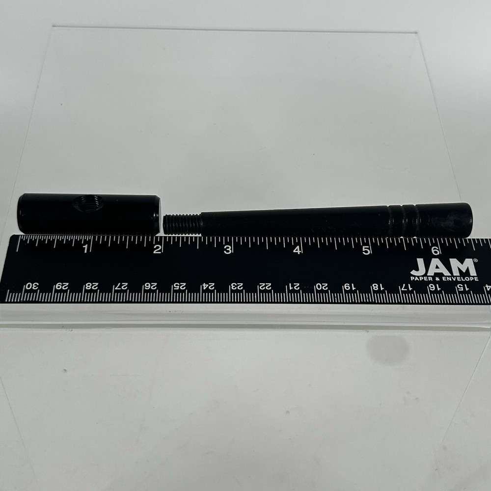 Mini black metal mallet 2oz head and plastic handle 4.5"