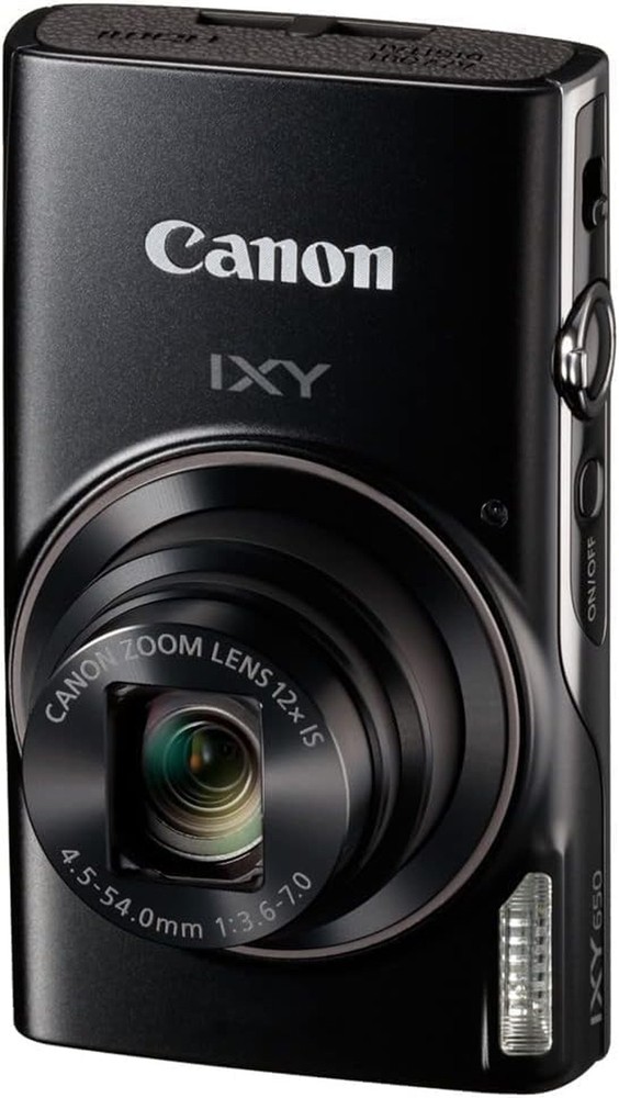 Canon Compact Digital Camera IXY 650 HS M (Black) - 7280C001