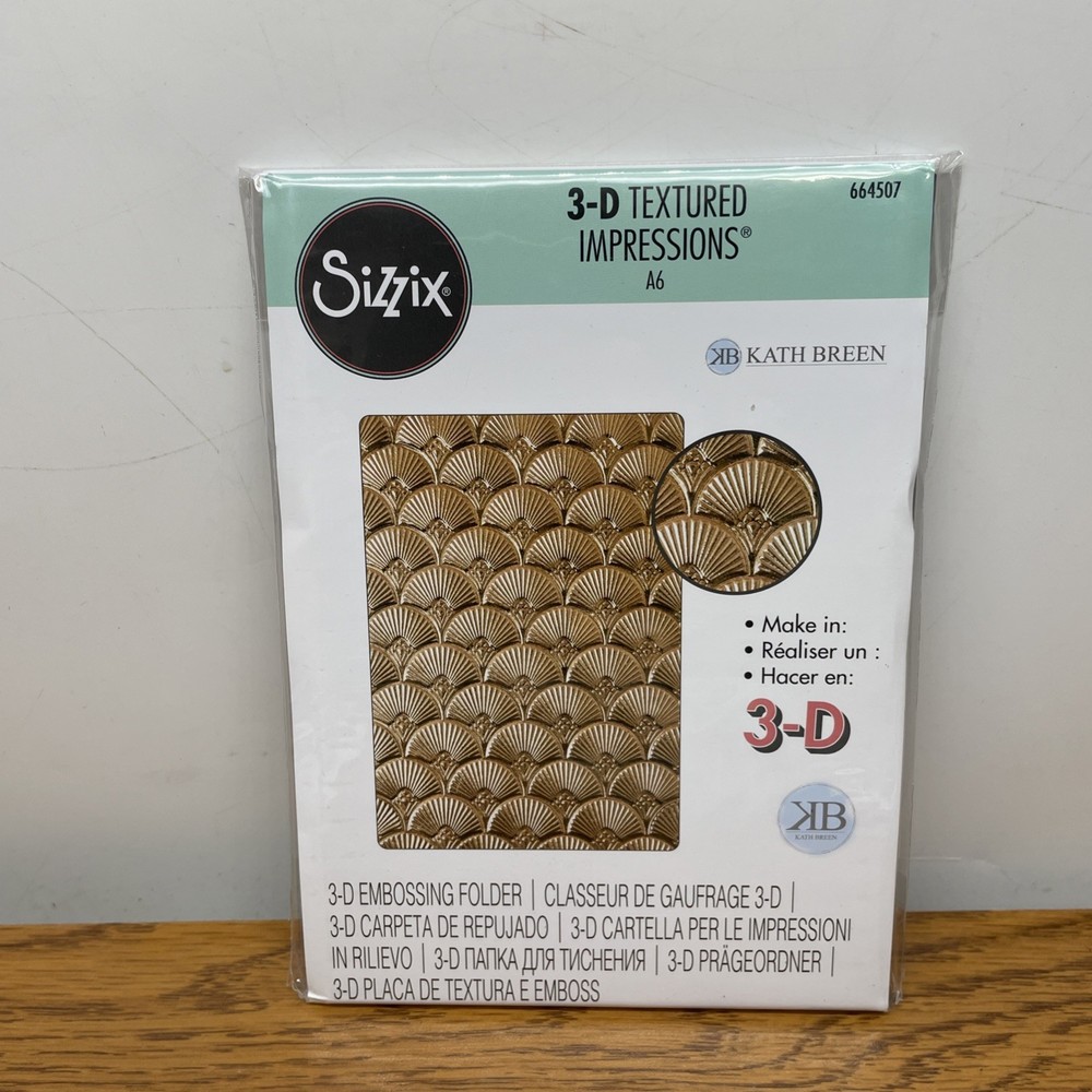 Sizzix Lot Of 13 Embossing Folders, Stamps, Dies Framelits, Thinlits, 3-D