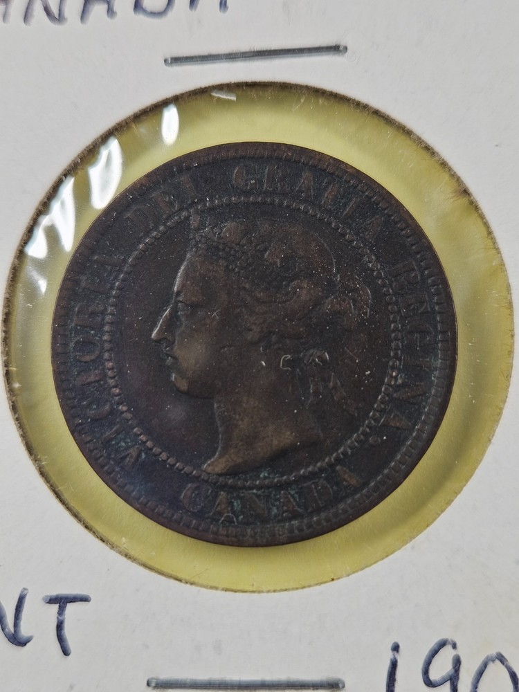 COIN - CANADA - 1 CENT 1901