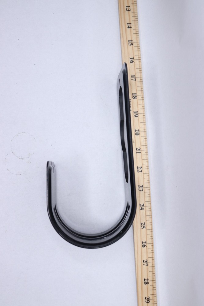 Heavy Duty Flexible Hose Pipe Holder Wall Mounted Black