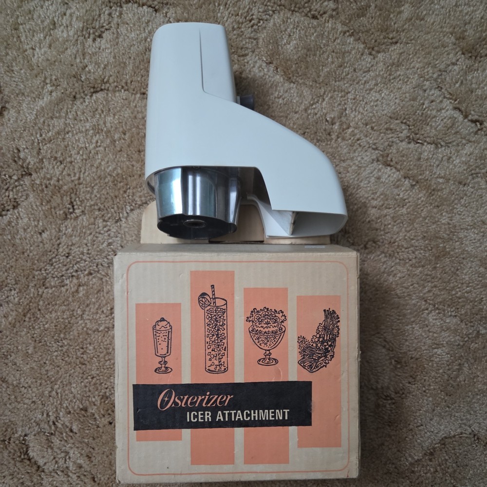 Osterizer Ice Crusher Attachment in its Original box