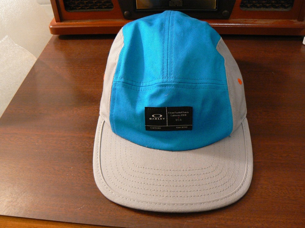 Oakley Biking/Cycling Hat Cap - Blue and Gray