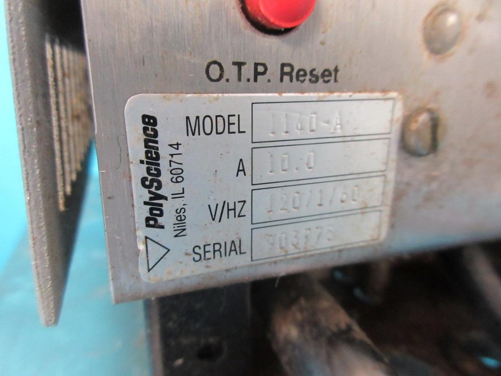 PolyScience VWR Refrigerated/Heating Circulating Bath Head Pump Model 1140-A