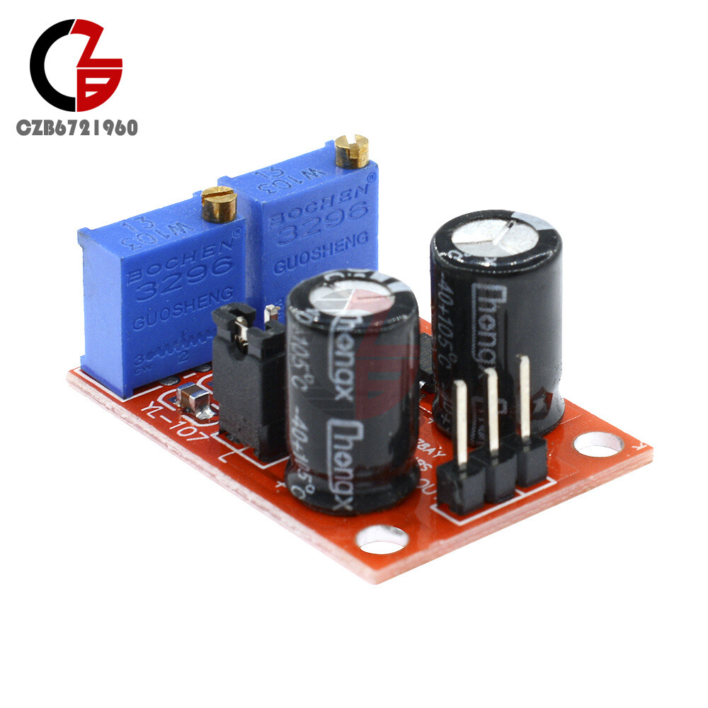NE555 Adjustable Pulse Frequency Duty Cycle Signal Generator Module