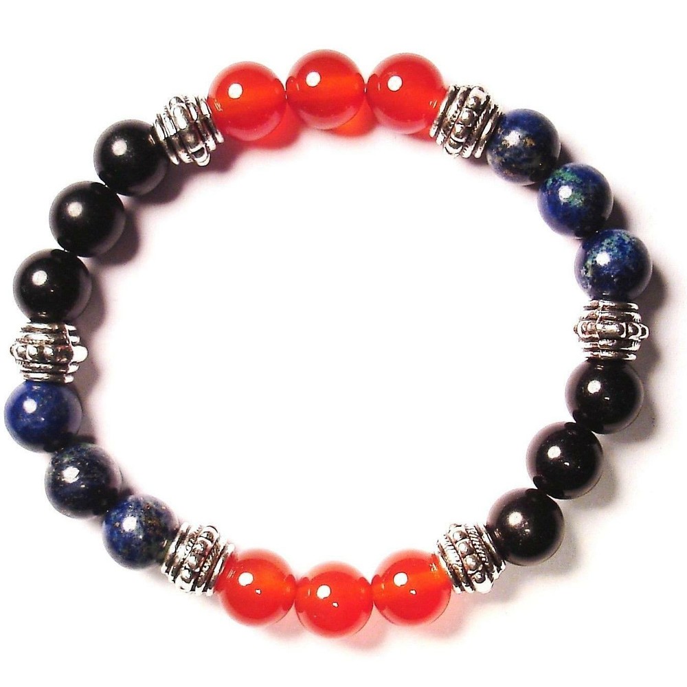 Arthritis Relief 8mm Crystal Intention Bracelet with Description Card