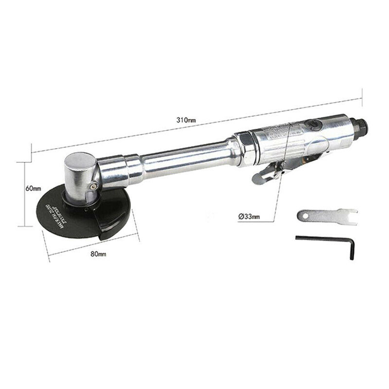 Pneumatic Cutting Machine Air Angle Grinder Long Handle Air Cutter Grinding Tool