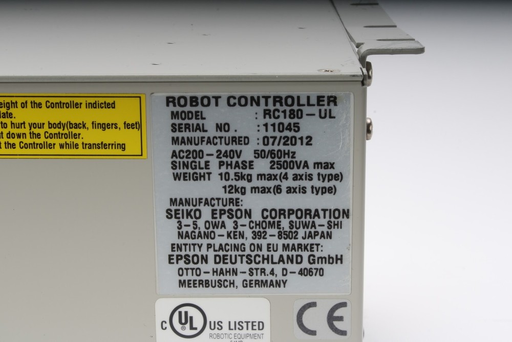 Seiko Epson RC180-UL Robot Controller