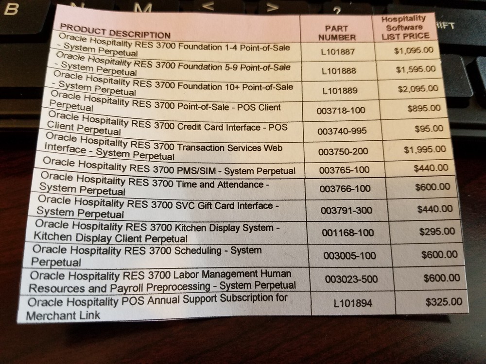 Micros RES 3700 5.7 Windows 11 Server (KEEP RES ALIVE!)