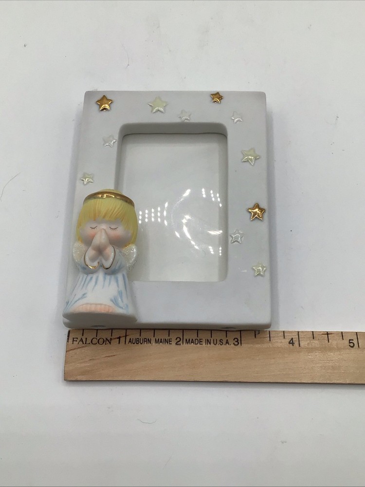 Hallmark Praying Angel Ceramic Frame