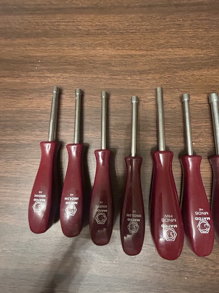 Matco 14pc Nut Grip Screwdriver Set Hard Handle