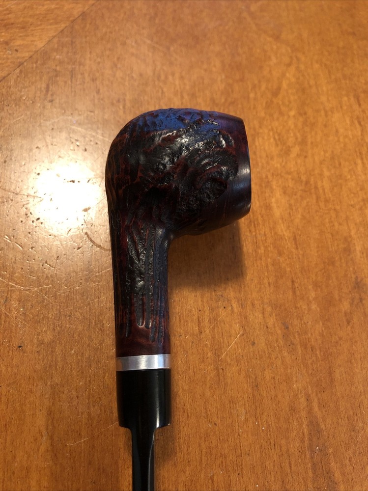 Austin Deep Carved Grain Estate Pipe Ready To Smoke