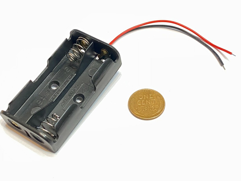 4 x AA DIY Battery Holder Case Box Base 3V Volt PCB Mount wired B23
