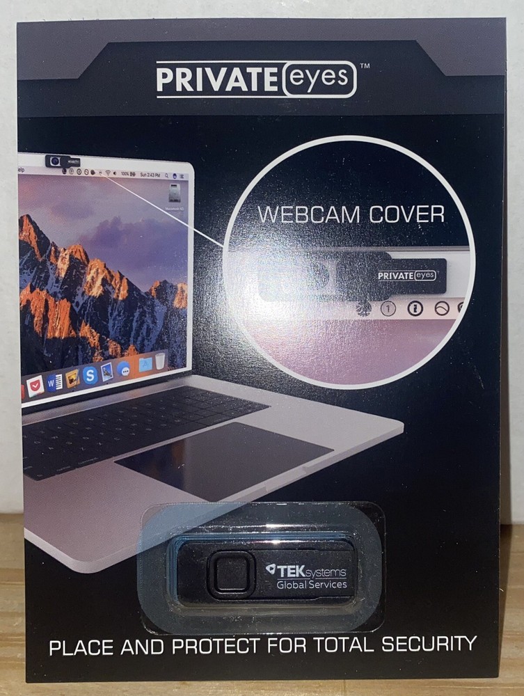Private Eyes Webcam Cover