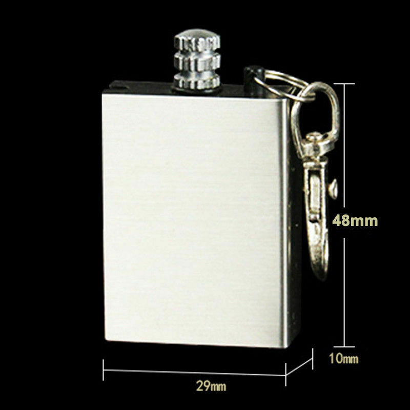 10-100PCS Waterproof Permanent Match Lighter Striker Fire Starter Emergency Tool