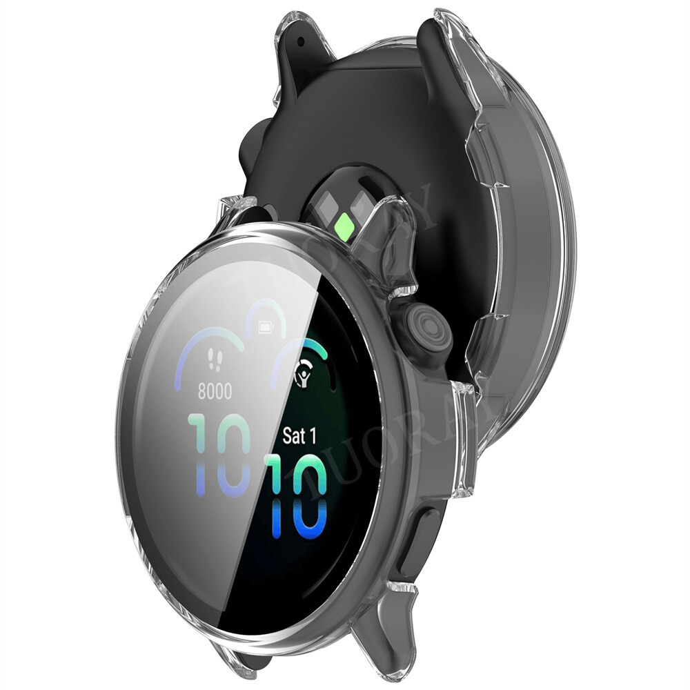TPU/PC Protector Case For Garmin Vivoactive 6 Smartwatch Screen Protective Cover