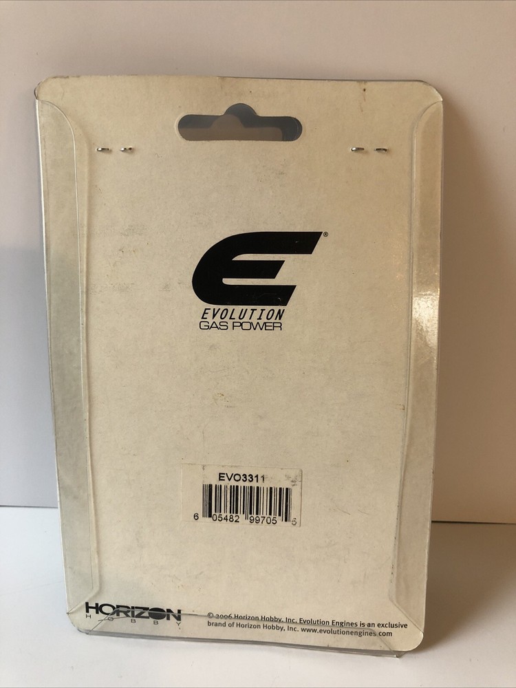 Evolution 7mm Gas Engine Mount Standoff Set Blue 4 - EVO3311 - New