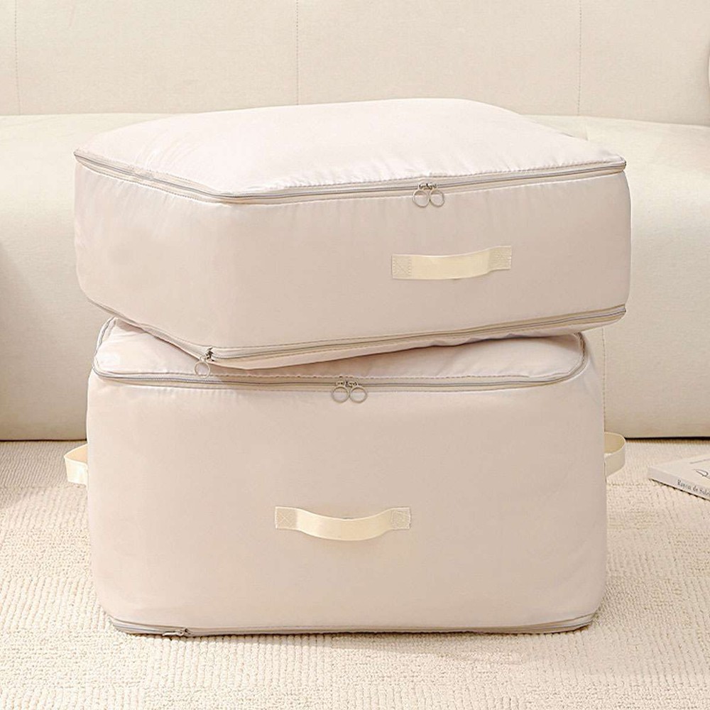 Space Saving Self Compression Organizer Waterproof Dustproof Zipper Storage Bags