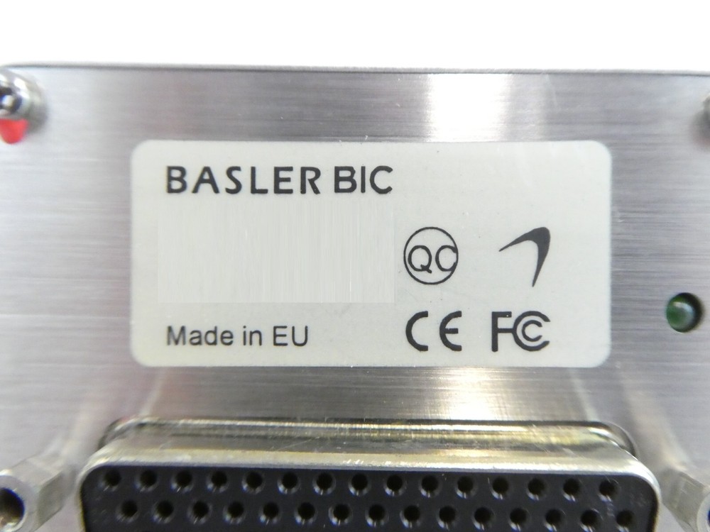 Basler A201b Machine Vision Progressive Scan CCD Camera w/BIC Adaptor Working