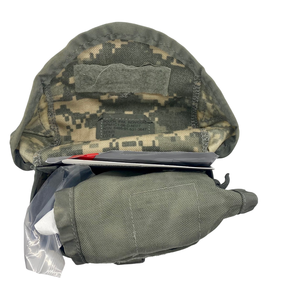 USGI MOLLE II ACU IFAK Improved First Aid Kit Complete