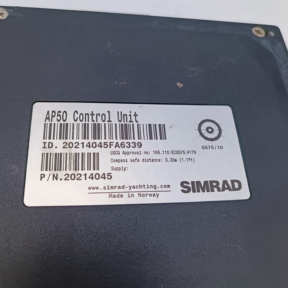 SIMRAD AP50 Control Unit Autopilot Display Control Head Controller 20214045 AP51