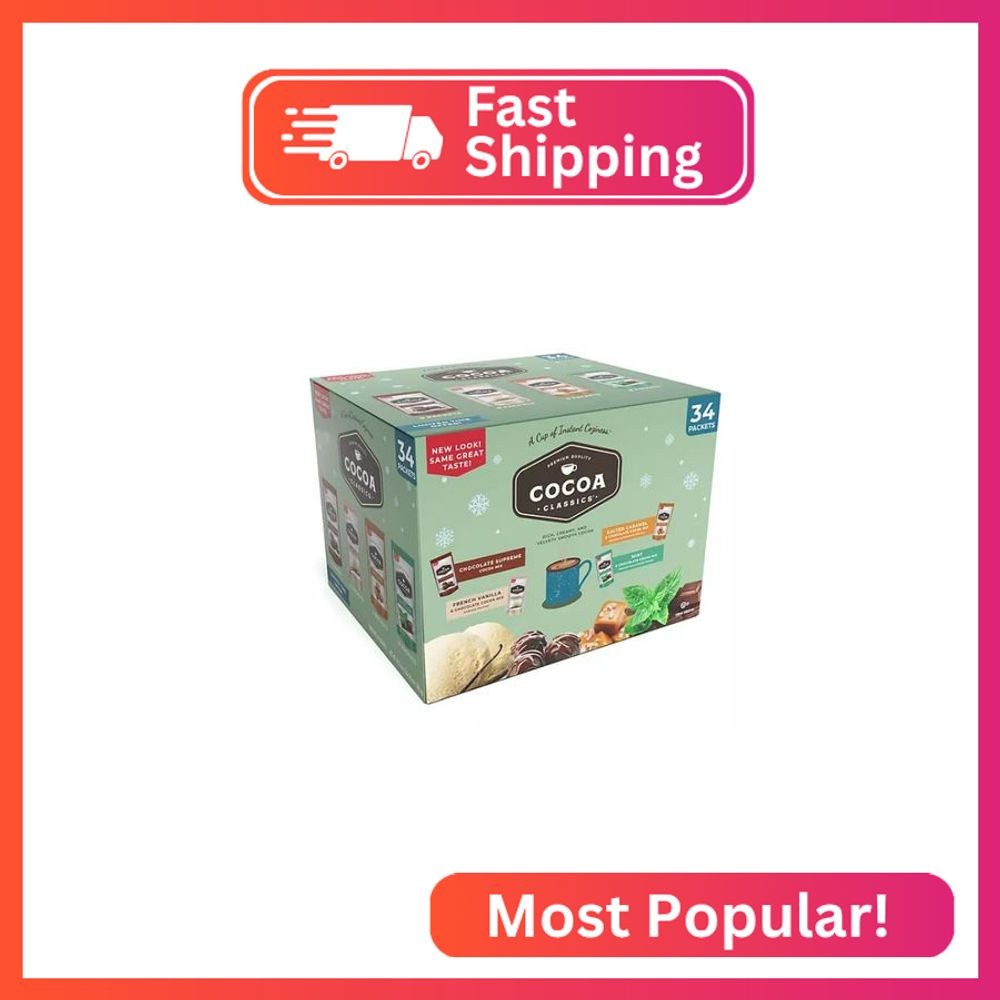 Cocoa Classics Cocoa Mix, Variety Pack, 34 ct.